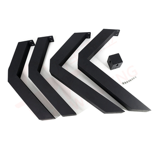 Bộ Phận Đồ Nội Thất Hiện Đại Chân Bằng Gang Đúc Màu Đen Chân Bàn Có Thể Tháo Rời Bằng Kim Loại Cho Bàn Cà Phê - Product Image 2