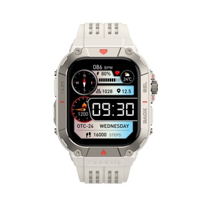 Montre intelligente étanche GPS d'extérieur Y28 1.96 AMOLED 5ATM Boussole 100 modes sportifs Fréquence cardiaque Lampe de poche Course à pied Cyclisme Randonnée - Product Image 6