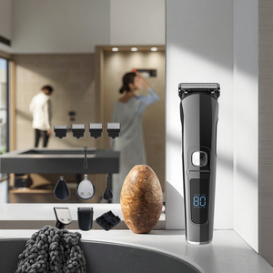 Ensemble de rasoirs électriques multifonctionnels rechargeables par USB soins personnels <span class=keywords><strong>coupe</strong></span> de cheveux étanche et tondeuse à raser le <span class=keywords><strong>nez</strong></span> pour usage domestique - Product Image 2