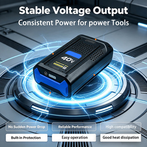 80V 2.5Ah 高品质智能可充电锂电替换电池组，适用于无绳电锯户外电动工具 - Product Image 2