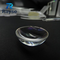 Lentille d'objectif sphérique pour projection de dôme, lentille de haute qualité, verre optique sphérique