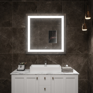 Espejo LED Interactivo Inteligente Moderno para Uso en Hoteles, Apartamentos y Villas - Product Image 1