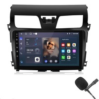 Autoradio Android avec CarPlay, Mirror Link, caméra de recul et aide au stationnement pour tableau de bord Teana Altima 2013-2018