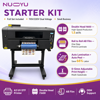 Printer UV DTF A3 Baru Tegangan Ganda 110V 220V Kompatibel Seluruh Dunia Mesin Pengelupas Laminasi Otomatis Kepala Ganda Tinta UV