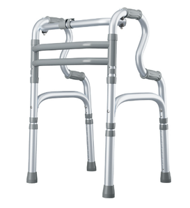 Cadre de marche de mobilité réglable en aluminium léger marcheur pour personnes âgées marche pour hémiplégie formation aides à la marche - Product Image 4