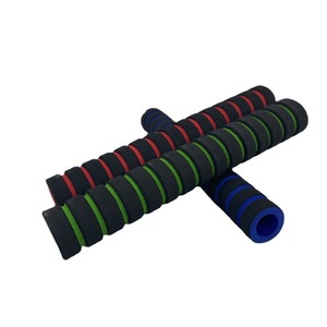 Puños para manillar de bicicleta de 22,2 mm antideslizantes para bicicletas de montaña, verde, rojo, azul - Product Image 1