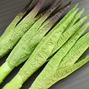 Feuilles de laitue artificielles en PU, réalistes, douces, petites, pour la simulation de fruits et légumes, décoration d'Halloween pour la maison, restaurant, cuisine, fête - Product Image 3