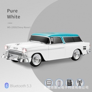 Ws1955 Fm रेडियो, हाथ से मुक्त, Tf कार्ड प्लेबैक (स्टॉक में) के साथ क्लासिक कार स्पीकर - Product Image 2