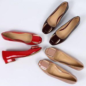 Mocassins plats décontractés pour femmes, nouvelle mode, chaussures de marche compensées en cuir véritable, à semelle épaisse, basses, à enfiler, pour l'automne - Product Image 2