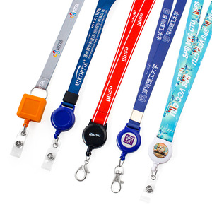 Tùy Chỉnh Thương Hiệu Logo Chất Lượng Cao Nước Nóng Chuyển Keychain Cổ Dây Đeo Polyester Dây Buộc Cho Các Phím Với Kim Loại Khóa - Product Image 2