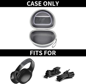Estuche Protector de Almacenamiento para <span class=keywords><strong>Auriculares</strong></span> Inalámbricos Over-Ear Bt para Skullcandy Crusher/Hesh/Evo/ <span class=keywords><strong>Beats</strong></span> - Solo Estuche - Product Image 4