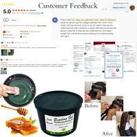 Gel Coiffant 64OZ Ingrédients Purs Brillance et Définition Sans Écaillage Sans Graisse Pour Tresses et Nattes Gel Coiffant Conditionnant et Brillant Fixation Extrême