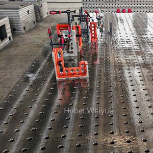 Sistema de fijación inteligente flexible 3D, mesa de soldadura de acero de hierro fundido de 28mm y 16mm con plantillas de soldadura, accesorios de abrazaderas - Product Image 4