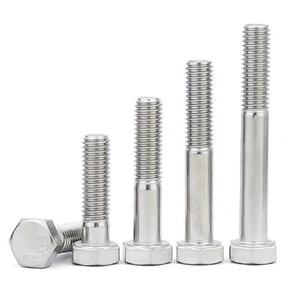 Cabeza hexagonal Galvanizado Media rosca Perno hexagonal <span class=keywords><strong>y</strong></span> tuerca Grado 8,8 Tornillo hexagonal de acero inoxidable - Product Image 5