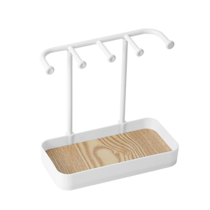 Cintre de collier en bois en <span class=keywords><strong>plastique</strong></span> durable de haute qualité présentoir multi-bijoux pour le stockage domestique de table utilisé comme étagère - Product Image 2