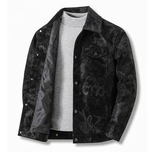 Chaqueta Nueva 2025 para Hombre, Chaqueta de Primavera y Otoño, Abrigo Cálido, Estilo Vaquero Juvenil, Cómoda, Transpirable, Resistente al Viento, a la Moda - Product Image 2