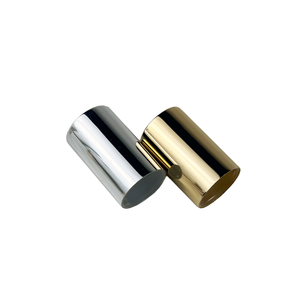 Capuchon de parfum léger 15 mm 20*32 mm Bon prix Cylindre Or Argent Aluminium Couvercle de parfum pour flacons Design simple - Product Image 1