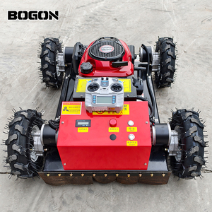 Promotion : Tondeuse à gazon télécommandée BOGON RC, rayon de coupe 240-400 mm, autonomie prolongée, chenilles renforcées pour vignobles BG-LB50 - Product Image 5