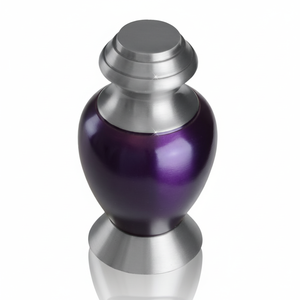 Petite urne rectangulaire artisanale pour cendres humaines Souvenir de crémation écologique de qualité supérieure avec étui - Product Image 1