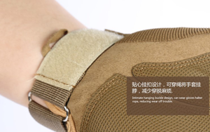 Vente en gros de gants tactiques durs pour articulations demi-doigts Gants d'équitation et de combat respirants pour la chasse et la randonnée avec paume antidérapante - Product Image 6