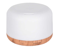 2025 meilleure vente grande capacité de 500ml ultrasons parfumé arôme humidificateur diffuseur bois Grain table électrique diffuseur d'air