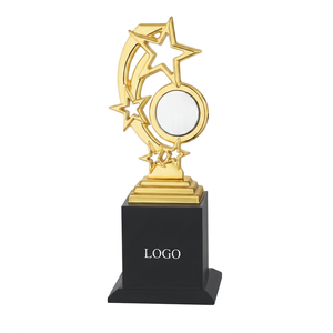 Trophée étoile professionnel en métal de qualité supérieure pour les réalisations exceptionnelles, le succès et la reconnaissance professionnelle. - Product Image 1