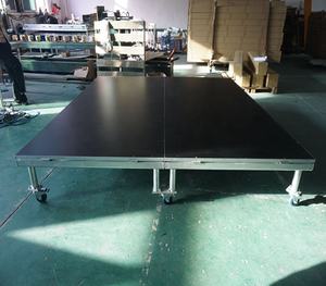 Étape portative en aluminium extérieure d'événements de concert d'étape avec la roue d'étape - Product Image 1