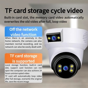 V380 trong nhà HD không dây wifi mạng PTZ <span class=keywords><strong>camera</strong></span> với hai chiều bằng giọng nói đầy đủ màu sắc tầm nhìn ban đêm phát hiện chuyển động-Cảm biến CMOS - Product Image 5