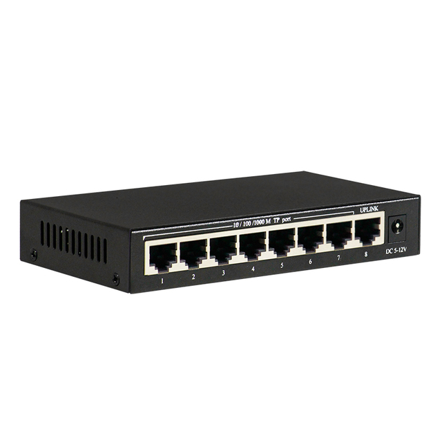 Gigabit 8 Port Ethernet Switch Unmanaged 8 Ports 10/100/1000M Network Switch