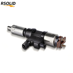Inyector CR Denso Rsoliddiesel 095000-6376 8-97609789-3 para Isuzu FTR FVR, Piezas de Motor de Camión, Componentes del Sistema de Combustible - Product Image 1