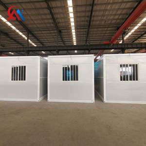 Casa Prefabricada Plegable Insonorizada <span class=keywords><strong>de</strong></span> 20 pies, Contenedor Portátil con Estructura Duradera <span class=keywords><strong>de</strong></span> Acero Galvanizado para Uso en Exteriores - Product Image 6