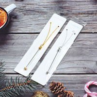 Vente en gros de colliers à breloques en perles faites à la main en 3 couleurs, accessoires de bijoux pour femmes, pendentif DIY, perles métalliques