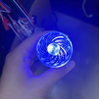 Luz LED de Punto RGB de 44 mm, Impermeable y Programable, Tipo Hongo, para Parques de Atracciones, Noria, Decoración Navideña