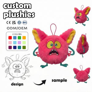 Fournisseur de jouets en peluche personnalisés : Jouet en peluche hautement réducteur de personnage humain, Le Roi Lion, Umamusume, Axolotl avec doublure en maille - Product Image 3