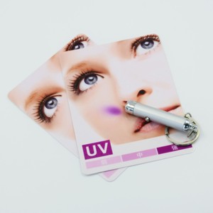 UV Reactive Card With Custom Printing Options For Branding Promotional Giveaways And Corporate Safety Programs