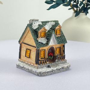 Décoration de maison de Noël en résine faite à la main, statue miniature de haute qualité pour cadeau de Noël - Product Image 2