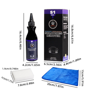 Sáp đánh bóng xe với chất đánh bóng dạng kem để loại bỏ vết xước & sửa chữa oxy hóa - Sửa chữa nhanh, phục hồi độ bóng cho sơn xe 120g OEM/ODM - Product Image 1