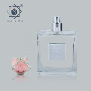 Pegatinas logo lavanda metal aluminio pequeño imán círculo holográfico caja personalizada botella de perfume etiqueta pegatinas personalizadas logo - Product Image 5