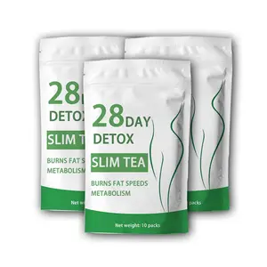28天平腹瘦身产品天然中草药排毒减肥茶5包/盒免包邮