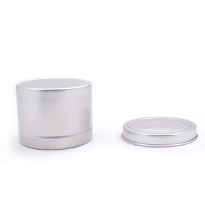 120ml cấp thực phẩm tin vòng nghệ tây kim loại thực phẩm container trà tin bao bì với cửa sổ nhôm lưu trữ cho Kẹo sô cô la đường - Product Image 4