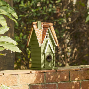 Gabbia decorativa per animali domestici in legno massello, - Product Image 2