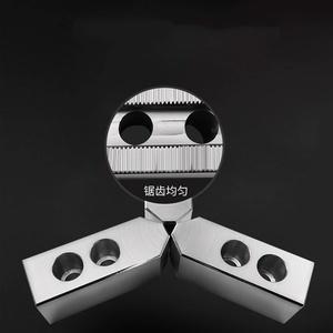 Thủy lực điện Chuck 3 hàm máy tiện mềm hàm công nghiệp cấp dụng cụ cầm tay hình vuông OEM Customizable-HC06 08 10 12 15 24 32 - Product Image 5