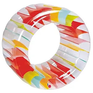 PVC צבעוני מים גלגל שחייה בריכת רולר צעצוע מתנפח רול סביב בריכה שחייה לילדים