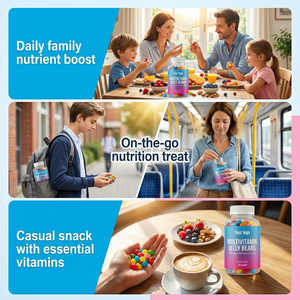 Vitaminas Biocchn, Suplemento Multivitamínico en Gomitas <span class=keywords><strong>para</strong></span> Adultos y Niños, Vitaminas B1, B12 y <span class=keywords><strong>Complejo</strong></span> <span class=keywords><strong>B</strong></span>, Mejora la Inmunidad - Product Image 4