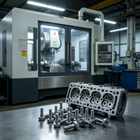 Kit de vis de fixation de culasse sur mesure usinées CNC par électroérosion à fil, en acier haute résistance, pour moteur, haute qualité