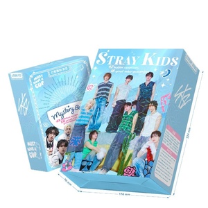 กล่องของขวัญ STRAYKIDS TW <span class=keywords><strong>GOT7</strong></span> ITZY ATEEZ ชุดของสะสมเซเลบริตี้ กล่องสุ่มลาย แก้วน้ำ ชุดเอกสาร Xmy-92 - Product Image 1