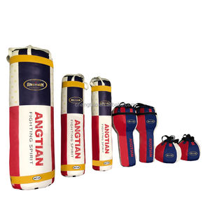 Factory Custom Unfilled Training Equipment Heavy Duty Boxing Sandbags / Kickboxing Muay Thai <strong>Punchbags</strong> for Sale - Product Image 6