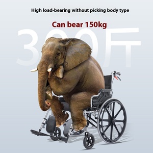 Silla <span class=keywords><strong>de</strong></span> Ruedas Plegable Extra Grande <span class=keywords><strong>de</strong></span> Aluminio Ligero para Personas Mayores Obesas, Uso Hospitalario, Equipo <span class=keywords><strong>de</strong></span> <span class=keywords><strong>Rehabilitación</strong></span> <span class=keywords><strong>de</strong></span> Clase - Product Image 3