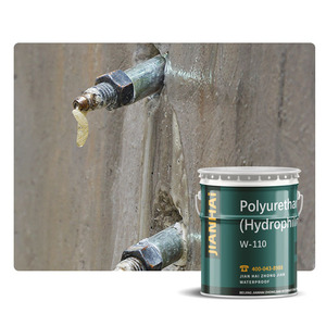 Mortier d'injection polyuréthane moderne certifié CE, hydrofuge, à prise <span class=keywords><strong>rapide</strong></span>, pour étanchéité murale de salle de bain, acier et béton - Product Image 4