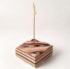 Porte-Clips en Bois Magnétique (Design Géométrique) - Product Image 6